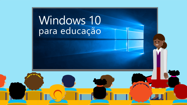 Windows 10 para Educação.